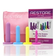 DILATOR SET FOR WOMEN AND MEN - BPA FREE SILICONE 4-PACK (small 1-4)