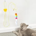 thumbnail image 4 of Self-Excited Cat Toy Interactive Toys Retractable Cat Scratching Rope for Indoor, 4 of 7