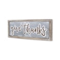thumbnail image 2 of Contemporary Home Living 24.5" Gray and Brown Horizontal Rustic Wall Sign, 2 of 4