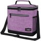 thumbnail image 1 of Bolsa de almuerzo Opux con aislamiento suave, 25 x 18 x 20 cm, color morado, 1 of 7