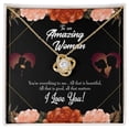 thumbnail image 3 of To My Wife My Love Friend Infinity Knot Necklace Message Card, 3 of 17