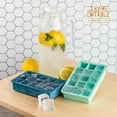thumbnail image 3 of Thyme & Table Silicone Ice Cube Tray, 2-Piece Set, 3 of 6