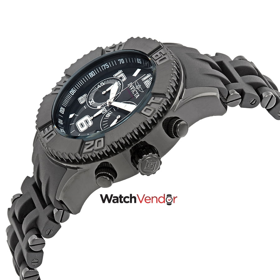 Invicta Sea Spider Chronograph Black Dial Men s Watch 22454 Walmart