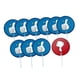 thumbnail image 2 of Juego de 10 paletas de "pulgar hacia arriba" y "pulgar hacia abajo" para votación en el aula (azul y rojo), ideal para actividades, 2 of 9