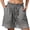 Gray, variant on Beach Shorts for Women 2026 Casual Drawstring High Waisted Boho Shorts with Pockets Fashion Clothing