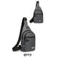 thumbnail image 2 of Bolsa deportiva de pecho para hombre, transpirable, resistente al agua, organizador deportivo de 30 x 17 x 5 cm, con correa ajustable., 2 of 3