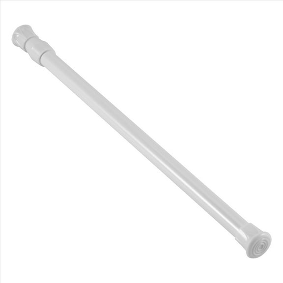 Telescopic shower rod curtain telescopic White 30-50 Cm