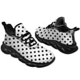 thumbnail image 5 of Uminder Womens Walking Shoes Polka Dot Sneakers Black Shoes Size 13, 5 of 5