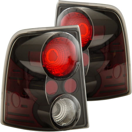 - ANZO 2002-2005 Ford Explorer Taillights Black