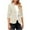 Beige, variant on Womens Blazers Long Sleeve Casual Open Front Solid Color Work Office Suit Jackets Blazer (Beige,S)