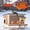 33.5"L Heated Cat House-Brown, variant on Aivituvin Heated Cat House Outdoor Cat House Insulated Large Weatherproof Feral Cat Shelter with Heated Pad, Insulated All-Round Thermal Liner, Escape Door for 1-4 Cats