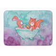 thumbnail image 1 of Carolines Treasures BB7348RUG Rabbit & Squirrel Tapis de Bain Aquarelle Lavable en Machine Mousse à Mémoire de Forme, 1 of 4