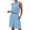 Sky Blue, variant on Zynoxe Womens Two Piece Short Sets Cotton Linen Plus Size Tank Top and Shorts Summer Outfits Matching Sets Women ClothingLight BlueS