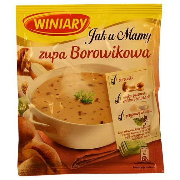Winiary Zupa Borowikowa Boletus Soup 45g Bag (3-Pack)
