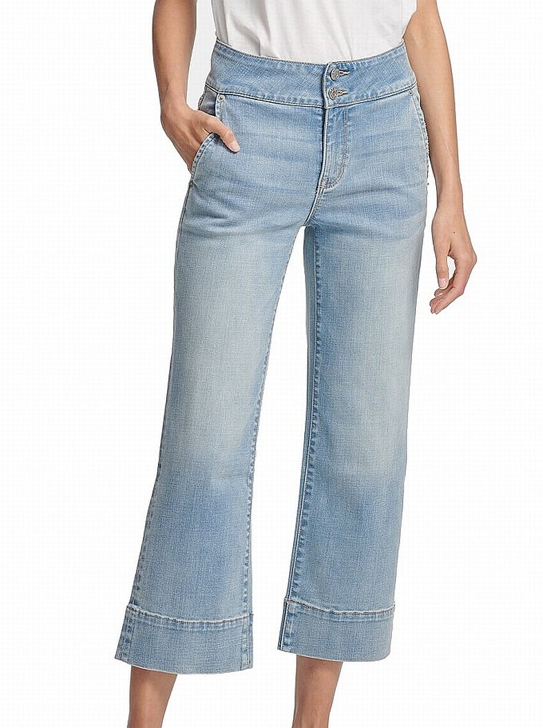 DKNY - Womens Jeans Cropped Leg Sailor Stoash Stretch 12 - Walmart.com ...