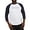 Blue/White, variant on CafePress - Delta Sigma Phi Black Logo Baseball Jersey - Cotton Baseball Jersey, 3/4 Raglan Sleeve Shirt