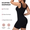 thumbnail image 2 of Vaslanda Shapewear for Women Tummy Control Shaping Mid-Thigh Shapewear Bodysuit Seamless Butt Lifter Body Shaper, 2 of 6