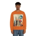 thumbnail image 5 of New York Nightlife Urban Wanderlust Unisex Heavy Blend Crewneck Sweatshirt, 5 of 9