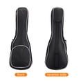 thumbnail image 3 of Unique Bargains Ukulele Case 23 Inch Ukulele Bag Single Shoulder Backpack with Adjustable Straps Black White, 3 of 4