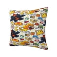 thumbnail image 2 of Funda de almohada decorativa con dibujos animados de Mario, para decoración del hogar y el sofá, elige una funda de cojín de temporada feliz de 20 x 20 pulgadas, 2 of 8