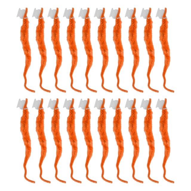 Juguetes de gusanos, 20 piezas de gusanos peludos, gusanos peludos para fiestas, hechos para el futuro