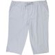 thumbnail image 1 of Karen Scott Seersucker Capri Pantalones casuales para mujer, azul, 2X, 1 of 2