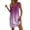 Hot Pink, variant on Levmjia Women's Summer Dress Sleeveless V Neck Casual Shift Dress with Pockets Loose Fit A Line Ombre Print Sundress for Women Daily Vacation Wear