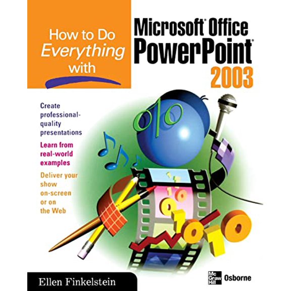 Pre-Owned How to Do Everything with Microsoft Office PowerPoint 2003 (How to Do Everything), 9780072229721, 0072229721, Paperback, 1 edition