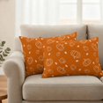 thumbnail image 2 of Fall Outdoor Pillow Covers 20"x12" Set of 2,Waterproof Throw Pillow Covers for Patio Furniture,Burnt Orange Pumpkin Thanksgiving Maple Leaf Decorative Cushion Pillowcases for Garden Porch Couch Sofa, 2 of 9