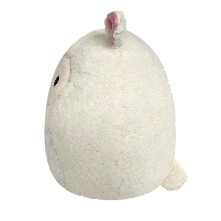 Squishmallows 14 inch Sophie the Cream Lamb with Daisy Flower Bell Pattern - Child's Ultra Soft Plush Toy
