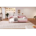 thumbnail image 5 of Twin over Twin Metal Bunk Bed, Space-Saving, Noise-Reduced, No Box Spring Needed, Black, 5 of 9
