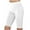 White, variant on biudgviw Biker Shorts for Women High Waisted Athletic Yoga Knee Length Leggings Workout Running Shorts with Pockets
