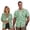 St. Patrick's Day Leaf-1, variant on Uorisanigo Bunny Matching Couple Outfits Valentine's Day Husban and Wife Clothing Men's Button Down Soft Summer Shirt and Womens Short Sleeve Shirts Beach Party Blouse Tops Size S