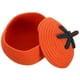 thumbnail image 2 of KAKOWELY Cesta de almacenamiento tejida con cuerda de algodón, estilo naranja, para escritorio, artículos diversos, decoración del hogar, 2 of 5