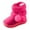 ZQ-Hot Pink, variant on Karoyedx Girls Cowgirl Cowboy Boots Little Kids Dress Boot Pointed Toes Low Heel Mid Calf Zipper Party Birthday Toddler to Big Kid Black Size,11.5