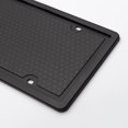 thumbnail image 2 of Auto Drive Black Silicone Automotive License Plate Frame, 90159W, 2 of 9