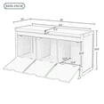 Storage Benches, Upholstered Benches, Storage Benches with Detachable