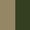 Tan 499 / Olive Drab, variant on Woolverino - Microweight Merino Wool Reversible Shade Beanie - 499 Tan / Olive Drab