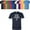 Navy, variant on Sorry I'm Not Listening T-Shirt Unisex Men's/Women's Work Tee Assorted Colors And Sizes On Shirt
