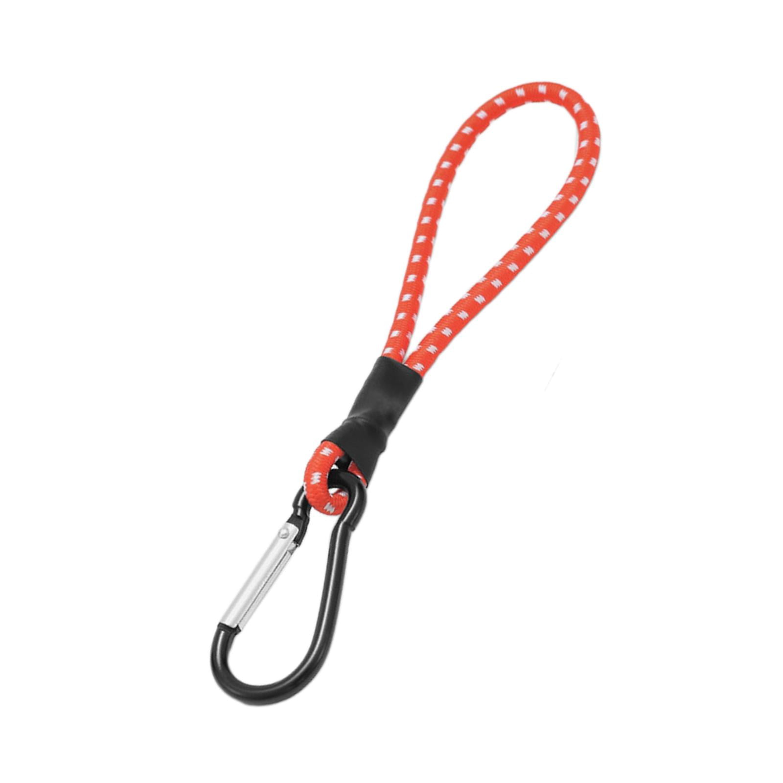 Bungee Cord with Carabiner Bungee Strap Heavy Duty Durable Outdoor Elastic  Rope