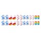 thumbnail image 4 of 24PCS Cartoon Fake Nail Stickers Full Cover Nail Art Decals for DIY Manicure Easy Apply Designs, 4 of 5