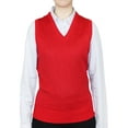 thumbnail image 6 of Blue Ocean Womens Solid Sweater Vest (lsv-123), 6 of 7