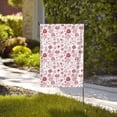 thumbnail image 4 of Wukai Flower Leaves Garden Flags Double Sided Welcome Garden Yard House Flags Outside Outdoor House (Only Flag), 4 of 8