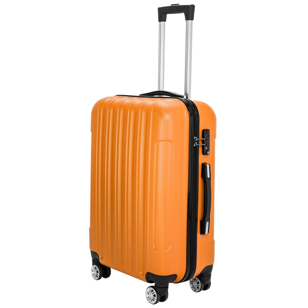 Barara King Luggage Set Suitcase,3-In-1 Multifunctional Large Capacity Traveling Storage Suitcase Luggage Set Orange