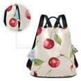 thumbnail image 5 of FORMRS Women's Travel Backpack Purse Anti-Theft Hidden Pockets Casual Shoulder Bag, Watercolor Cherry, 5 of 7