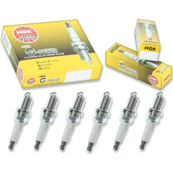 NGK PLATINUM Spark Plugs (Set of 6) For Toyota Tacoma 4.0L V6 2005-2015