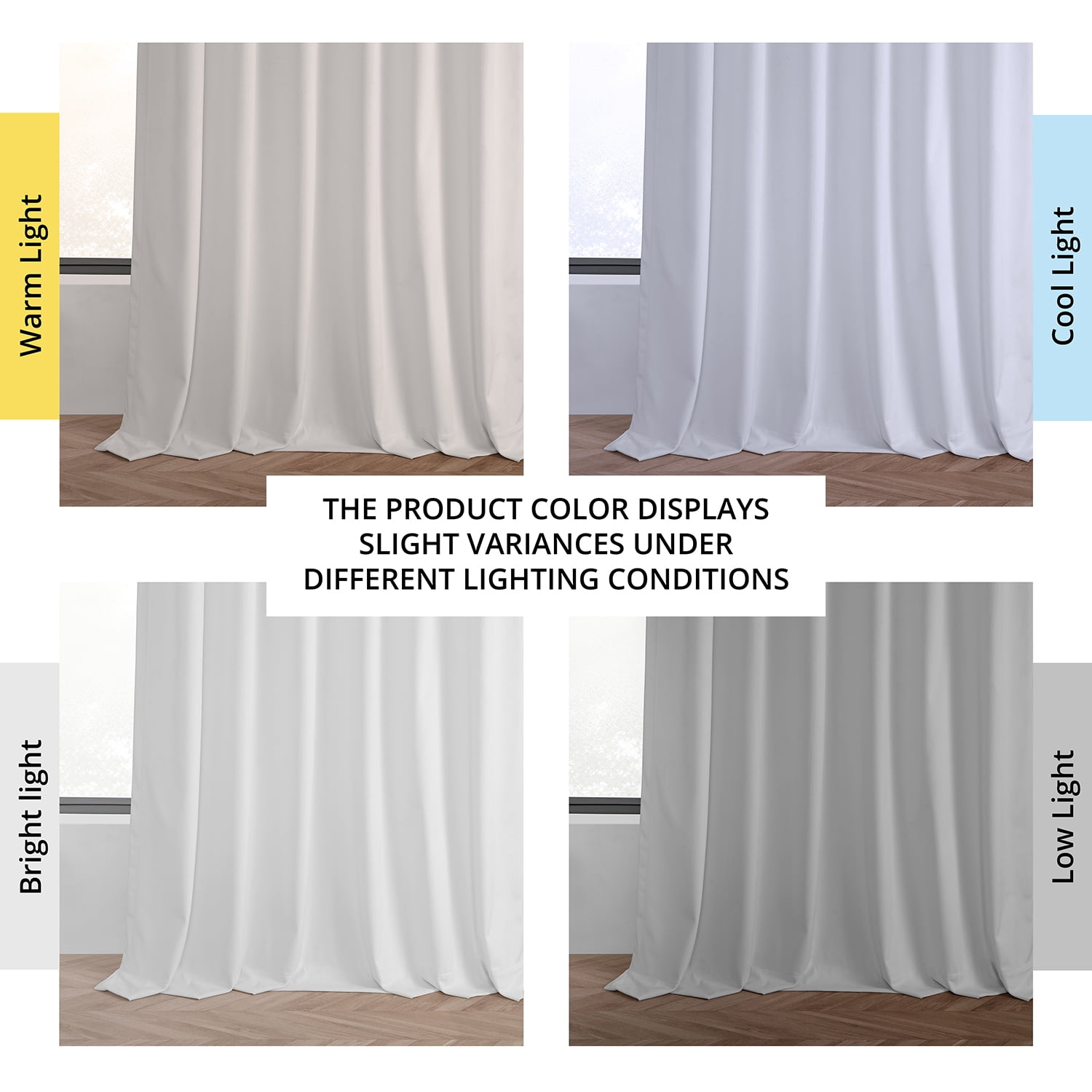 HPD Half Price Drapes Basic Deluxe Velvet Room Darkening Curtains with Rod Pocket - 2 Panels Set - Window Curtains for Living Room & Curtains for Bedroom, 50W X 120L, White