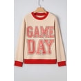 thumbnail image 6 of GAME DAY Varsity Stripe Crewneck Sweatshirt, 6 of 11