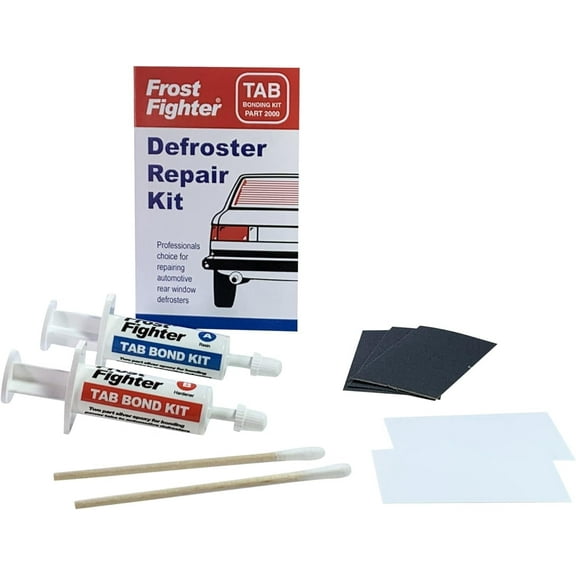 Rear Window Defroster/Defogger Tab Bonding Repair Kit 2000