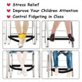 thumbnail image 5 of Paquete de 20 Bandas para Sillas para Niños con Pies Inquietos, Herramientas para TDAH, Artículos Imprescindibles para Habitación de Niños con TDAH. Bandas para Sillas Antiestrés., 5 of 5